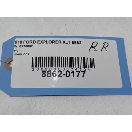 2016-2019 FORD EXPLORER REAR PASSENGER DOOR WINDOW FRAME COVER MOLDING PANEL OEM 2016-2019 FORD EXPLORER REAR PASSENGER DOOR WINDOW FRAME COVER MOLDING PANEL OEM