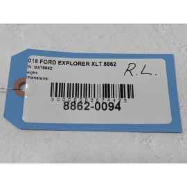 FORD EXPLORER REAR LEFT DRIVER SIDE TINTED DOOR WINDOW GLASS 2011-2019 OEM FORD EXPLORER REAR LEFT DRIVER SIDE TINTED DOOR WINDOW GLASS 2011-2019 OEM