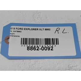 2011-2019 FORD EXPLORER REAR DRIVER DOOR QUARTER WINDOW GLASS SEAL  OEM 2011-2019 FORD EXPLORER REAR DRIVER DOOR QUARTER WINDOW GLASS SEAL  OEM