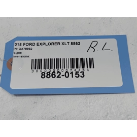 2016-2019 FORD EXPLORER REAR DRIVER DOOR WINDOW INNER BELT WEATHERSTRIP SEAL OEM 2016-2019 FORD EXPLORER REAR DRIVER DOOR WINDOW INNER BELT WEATHERSTRIP SEAL OEM