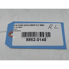 FORD EXPLORER REAR DRIVER DOOR WINDOW FRAME COVER MOLDING PANEL 2016 - 2019 OEM FORD EXPLORER REAR DRIVER DOOR WINDOW FRAME COVER MOLDING PANEL 2016 - 2019 OEM