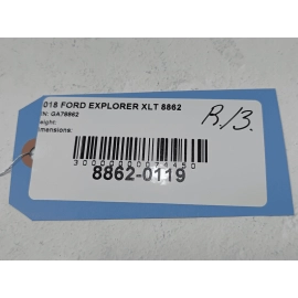 16-19 FORD EXPLORER REAR 3RD ROW PASSENGER SIDE SEAT BELT SEATBELT RETRACTOR OEM 16-19 FORD EXPLORER REAR 3RD ROW PASSENGER SIDE SEAT BELT SEATBELT RETRACTOR OEM