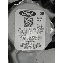 16-19 FORD EXPLORER REAR 3RD ROW PASSENGER SIDE SEAT BELT SEATBELT RETRACTOR OEM 16-19 FORD EXPLORER REAR 3RD ROW PASSENGER SIDE SEAT BELT SEATBELT RETRACTOR OEM