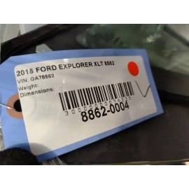 2011-2019 Ford Explorer Rear Left Driver Side Quarter Window Glass OEM 2011-2019 Ford Explorer Rear Left Driver Side Quarter Window Glass OEM