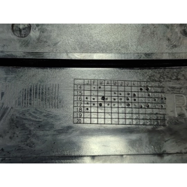 2016-2019 Ford Explorer Rear Passenger Side D Pillar Applique Molding Cover OEM 2016-2019 Ford Explorer Rear Passenger Side D Pillar Applique Molding Cover OEM