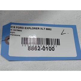 FORD EXPLORER 2016 - 2019 REAR LEFT DRIVER SIDE TAILLIGHT TAIL LIGHT LAMP OEM FORD EXPLORER 2016 - 2019 REAR LEFT DRIVER SIDE TAILLIGHT TAIL LIGHT LAMP OEM