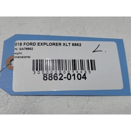 FORD EXPLORER 2016 - 2019 LEFT DRIVER SIDE B PILLAR UPPER TRIM COVER PANEL OEM FORD EXPLORER 2016 - 2019 LEFT DRIVER SIDE B PILLAR UPPER TRIM COVER PANEL OEM