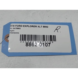 FORD EXPLORER 2016 - 2019 REAR PASSENGER SIDE TAILLIGHT TAIL LIGHT LAMP OEM FORD EXPLORER 2016 - 2019 REAR PASSENGER SIDE TAILLIGHT TAIL LIGHT LAMP OEM