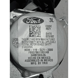 FORD EXPLORER 16-19 REAR 3RD ROW DRIVER SIDE SEAT BELT SEATBELT RETRACTOR OEM FORD EXPLORER 16-19 REAR 3RD ROW DRIVER SIDE SEAT BELT SEATBELT RETRACTOR OEM