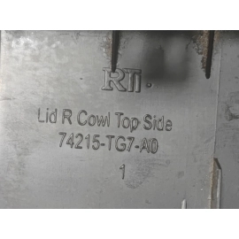 2016-2022 HONDA PILOT FRONT RIGHT PASSENGER WIPER COWL EXTENSION OEM