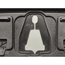 2016-2019 FORD EXPLORER TRUNK LATCH LOCK SILL SCUFF PLATE TRIM COVER OEM 2016-2019 FORD EXPLORER TRUNK LATCH LOCK SILL SCUFF PLATE TRIM COVER OEM