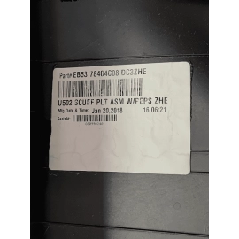 2016-2019 FORD EXPLORER TRUNK LATCH LOCK SILL SCUFF PLATE TRIM COVER OEM 2016-2019 FORD EXPLORER TRUNK LATCH LOCK SILL SCUFF PLATE TRIM COVER OEM