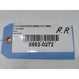 FORD EXPLORER REAR PASSENGER QUARTER WHEELHOUSE LINER SPLASH GUARD 2016-2019 OEM