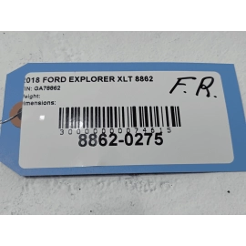 FORD EXPLORER 3.5L FRONT PASSENGER SIDE AXLE SHAFT HALFSHAFT 2011 - 2019 OEM FORD EXPLORER 3.5L FRONT PASSENGER SIDE AXLE SHAFT HALFSHAFT 2011 - 2019 OEM