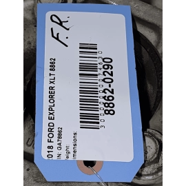 FORD EXPLORER FRONT RIGHT PASSENGER SIDE SPINDLE KNUCKLE HUB 2013 - 2019 OEM FORD EXPLORER FRONT RIGHT PASSENGER SIDE SPINDLE KNUCKLE HUB 2013 - 2019 OEM