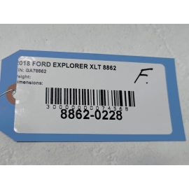 2016 - 2019 FORD EXPLORER FRONT SUSPENSION SUBFRAME CROSSMEMBER CRADLE OEM