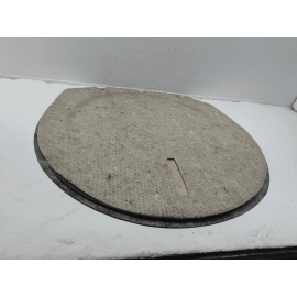 16-19 Ford Explorer Cargo Hatch Floor Spare Tire Cover Black Foam Carpet 16-19 Ford Explorer Cargo Hatch Floor Spare Tire Cover Black Foam Carpet