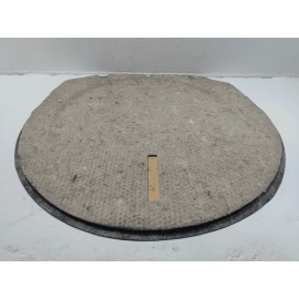 16-19 Ford Explorer Cargo Hatch Floor Spare Tire Cover Black Foam Carpet 16-19 Ford Explorer Cargo Hatch Floor Spare Tire Cover Black Foam Carpet