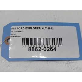 16-19 Ford Explorer Cargo Hatch Floor Spare Tire Cover Black Foam Carpet 16-19 Ford Explorer Cargo Hatch Floor Spare Tire Cover Black Foam Carpet