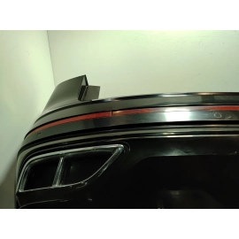 2021 Volkswagen Atlas Rear Bumper Cover w/Park Sensors OEM