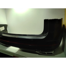 2021 Volkswagen Atlas Rear Bumper Cover w/Park Sensors OEM