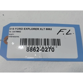 2016-2019 FORD EXPLORER FRONT LEFT DRIVER SIDE FENDER LINER SPLASHGUARD OEM 2016-2019 FORD EXPLORER FRONT LEFT DRIVER SIDE FENDER LINER SPLASHGUARD OEM