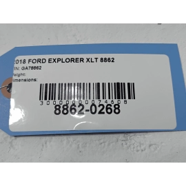 2013-2019 FORD EXPLORER XLT FRONT HVAC AC CLIMATE HEATER BLOWER HOUSING BOX OEM