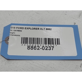 FORD EXPLORER FUEL VAPOR EVAPORATOR CHARCOAL CANISTER 2011 - 2019 OEM FORD EXPLORER FUEL VAPOR EVAPORATOR CHARCOAL CANISTER 2011 - 2019 OEM