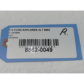 FORD EXPLORER 11-19 REAR PASSENGER SIDE QUARTER LOWER ACCESS COVER TRIM CAP OEM