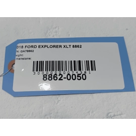 FORD EXPLORER 2016 - 2019 ROOF OVERHEAD DOME LIGHT READING LAMP OEM