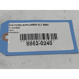 FORD EXPLORER 3.5L A/C HVAC HEATER WATER HOSE TUBE PIPE OEM 2011 - 2019