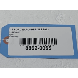 FORD EXPLORER 2016 - 2019 REAR VIEW BACKUP PARKING ASSIST CAMERA OEM FORD EXPLORER 2016 - 2019 REAR VIEW BACKUP PARKING ASSIST CAMERA OEM