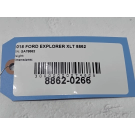 2016-2019 FORD EXPLORER FRONT LEFT DRVER SIDE FLOOR CARPET COVER LINER OEM 2016-2019 FORD EXPLORER FRONT LEFT DRVER SIDE FLOOR CARPET COVER LINER OEM