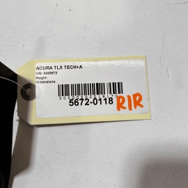 2015-2020 ACURA TLX FRONT RIGHT PASSENGER SEAT INNER FOOT RAIL TRIM COVER O 2015-2020 ACURA TLX FRONT RIGHT PASSENGER SEAT INNER FOOT RAIL TRIM COVER O