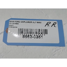 FORD EXPLORER 2011 - 2019 REAR SUBFRAME PASSENGER SIDE SUPPORT BRACKET MOUNT OEM