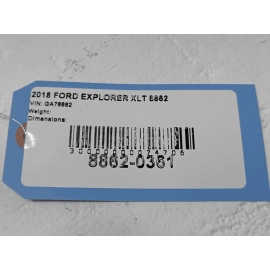 FORD EXPLORER 2011 - 2019 3.5L ENGINE MOTOR REAR MOUNT BRACKET INSULATOR OEM FORD EXPLORER 2011 - 2019 3.5L ENGINE MOTOR REAR MOUNT BRACKET INSULATOR OEM
