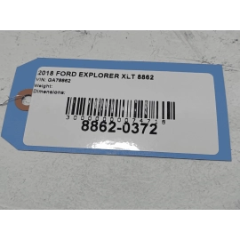 2018-19 FORD EXPLORER XLT FRONT BUMPER COVER W/ FOG LAMP & PARKING SENSOR OEM FT 2018-19 FORD EXPLORER XLT FRONT BUMPER COVER W/ FOG LAMP & PARKING SENSOR OEM FT