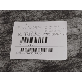 FORD EXPLORER ROOF HEADLINER CEILING PANEL TRIM COVER BLACK 2017 - 2019 OEM