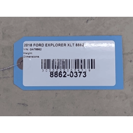 FORD EXPLORER ROOF HEADLINER CEILING PANEL TRIM COVER BLACK 2017 - 2019 OEM