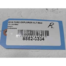 2011 - 2019 FORD EXPLORER REAR BUMPER REINFORCEMENT IMPACT BAR BEAM OEM