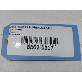2011-2019 FORD EXPLORER 4WD REAR DIFFERENTIAL AXLE CARRIER 2:93 OEM
