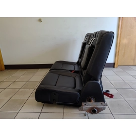 2016-19 Ford Explorer XLT Rear Third Row Leather Manual Fold Seat Set OEM Black