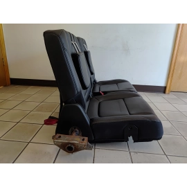 2016-19 Ford Explorer XLT Rear Third Row Leather Manual Fold Seat Set OEM Black