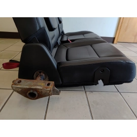 2016-19 Ford Explorer XLT Rear Third Row Leather Manual Fold Seat Set OEM Black