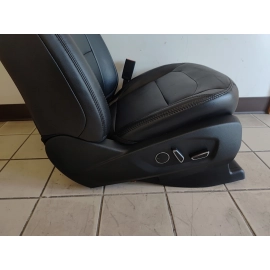 2016-2019 Ford Explorer XLT Front Passenger Side Leather Seat Assembly OEM Black