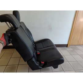 16-19 Ford Explorer XLT Second Row Driver Side Complete Leather Seat OEM Black