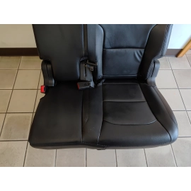 16-19 Ford Explorer XLT Second Row Driver Side Complete Leather Seat OEM Black