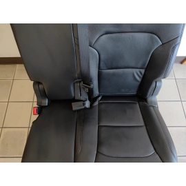 16-19 Ford Explorer XLT Second Row Driver Side Complete Leather Seat OEM Black