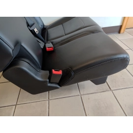 16-19 Ford Explorer XLT Second Row Driver Side Complete Leather Seat OEM Black