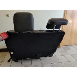 16-19 Ford Explorer XLT Second Row Driver Side Complete Leather Seat OEM Black